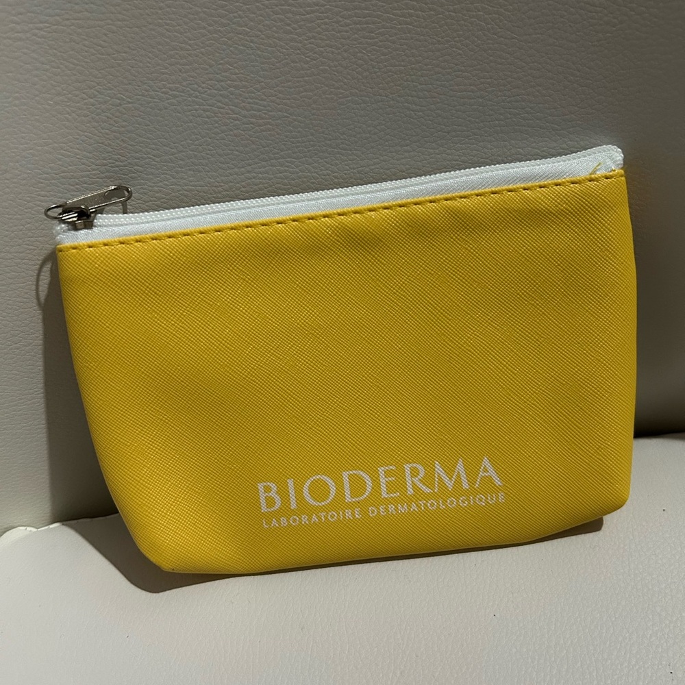 Bioderma Yellow Cosmetic Pouch